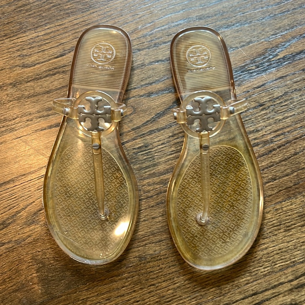 Tory Burch jelly sandals. Size 8.